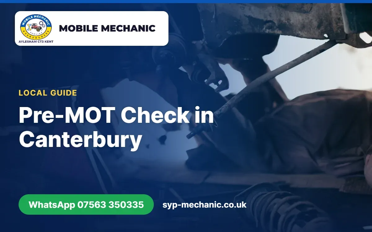 Pre-MOT Check in Canterbury: Get Ready Before the Test
