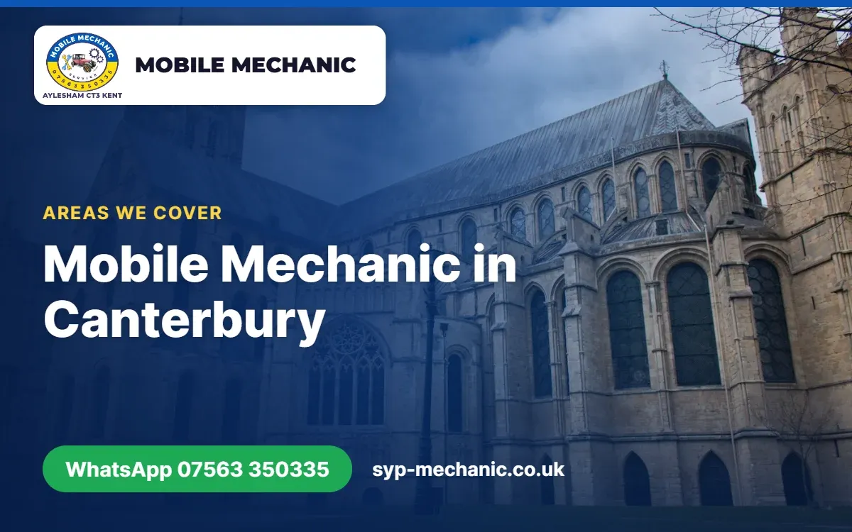 Canterbury Cathedral with the title Mobile Mechanic in Canterbury, SYP Mechanic Kent