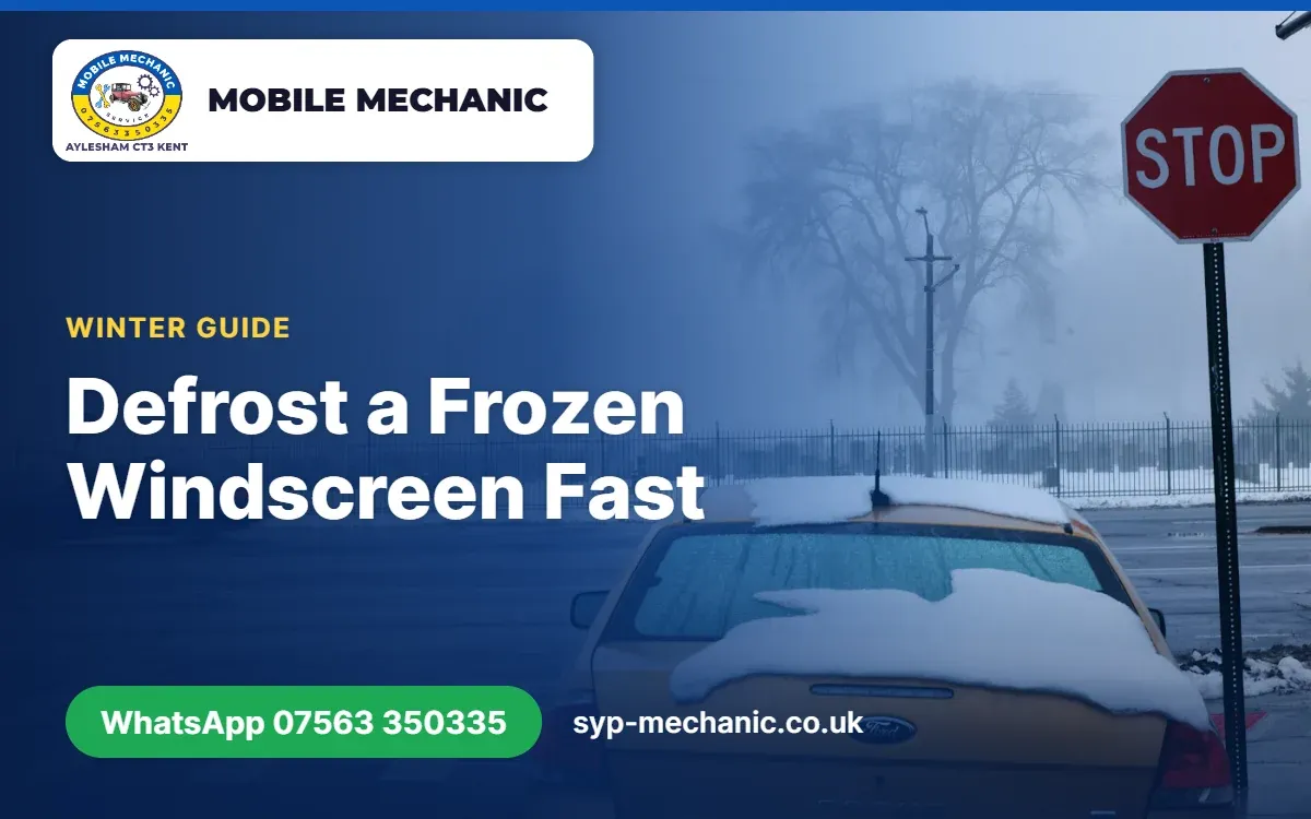 How to Defrost a Frozen Windscreen Fast (and Safely)
