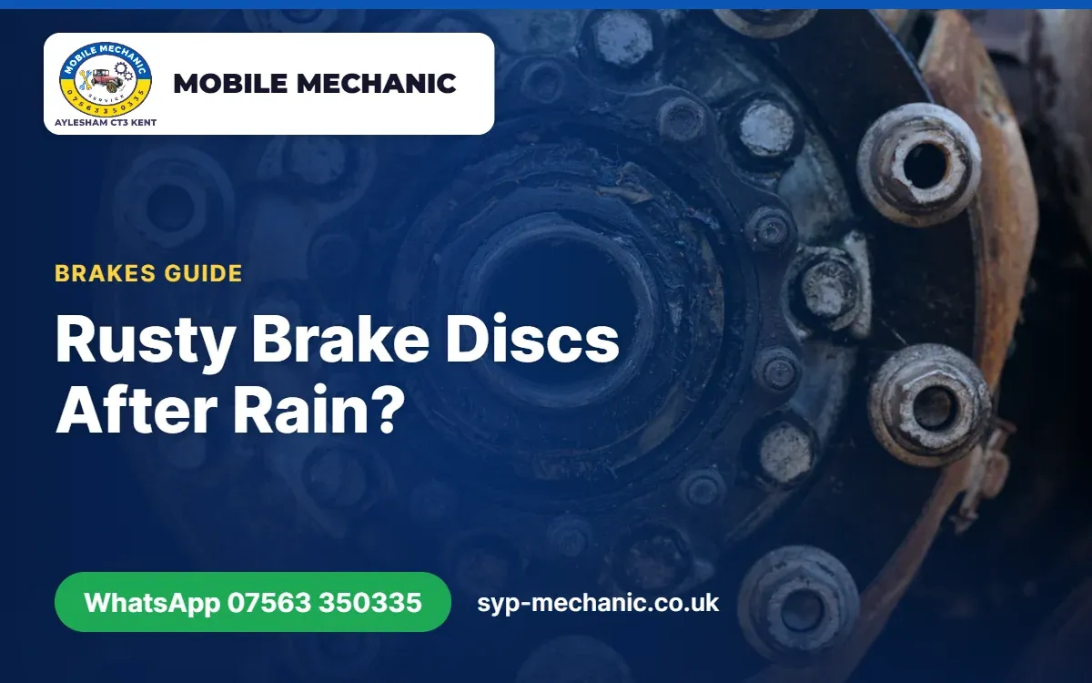 Rusty Brake Discs After Rain or Frost: Normal or a Problem?