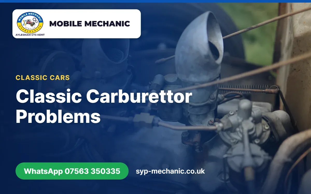Classic Car Carburettor Problems: Flooding, Hesitation, Rich Mix