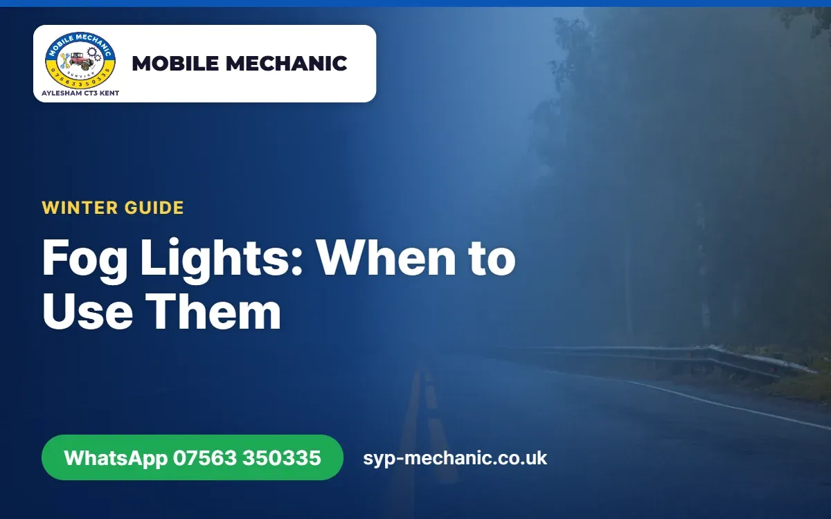 Fog Lights: When to Use Them and the Rules in the UK