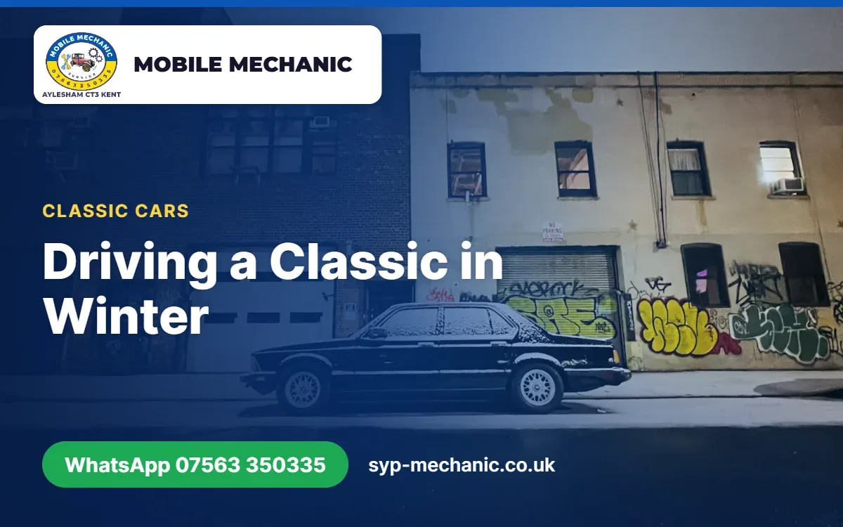 Driving a Classic Car in Winter: Salt, Damp and Starting