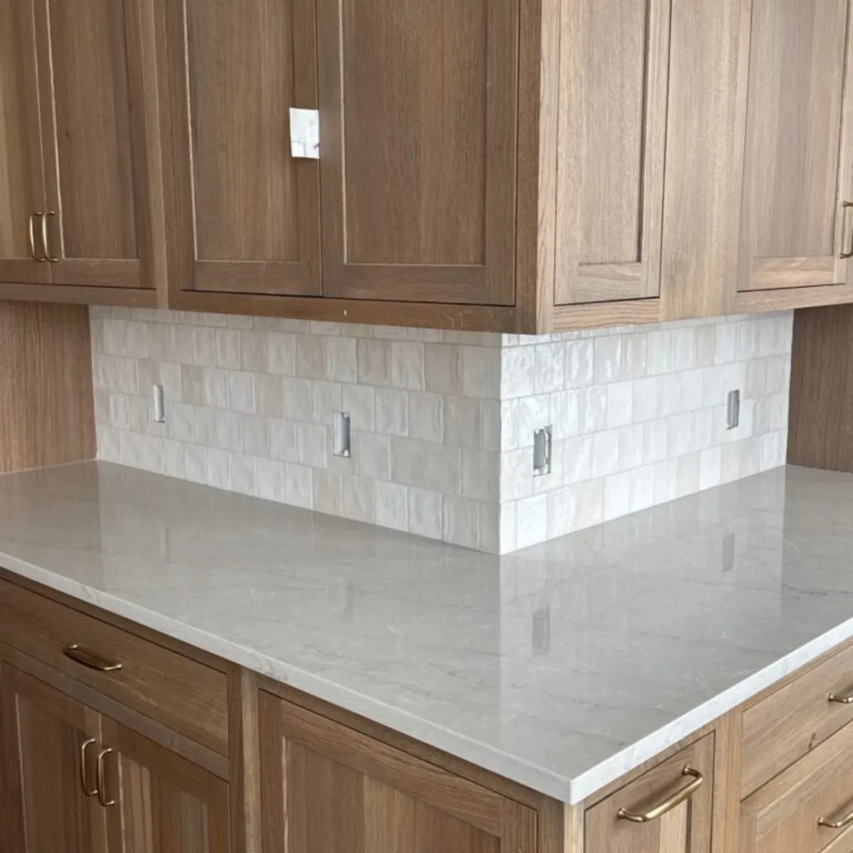 Modern remodeled kitchen and bathroom