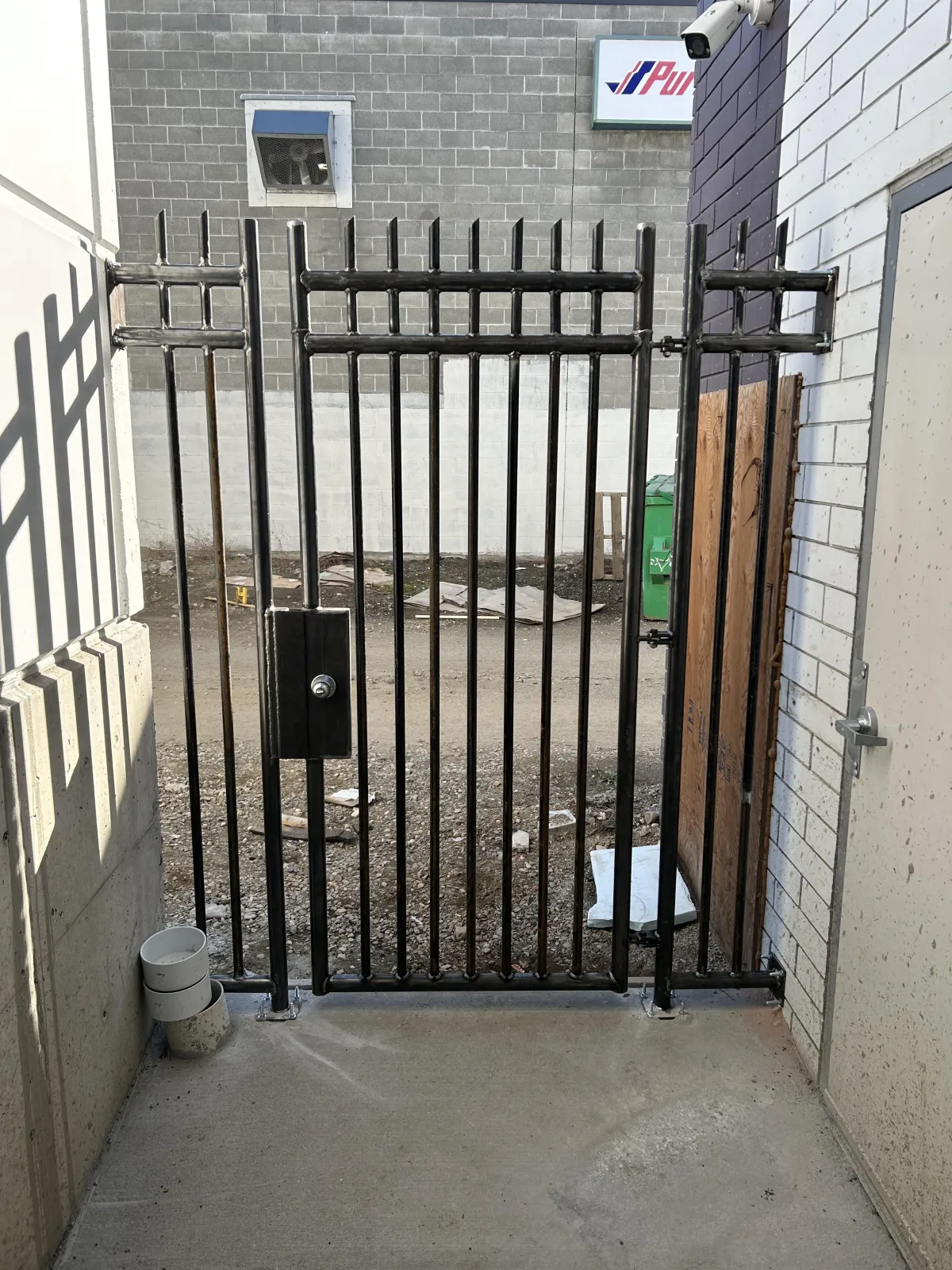Vernon BC custom metal gate - welding and fabrication services