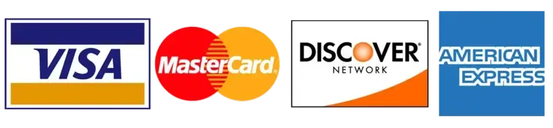 major credit cards
