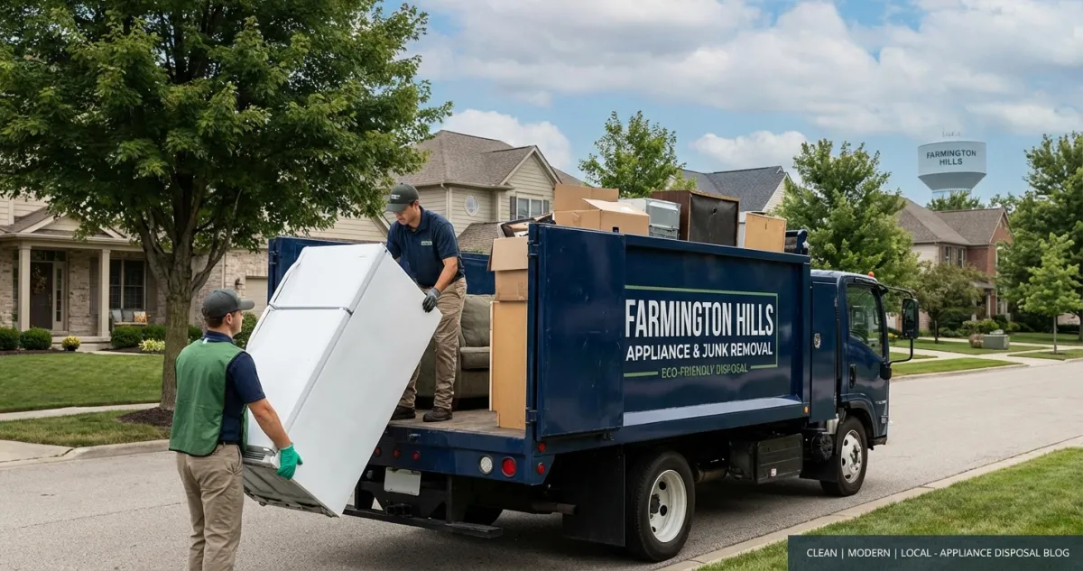 Appliance Disposal Farmington Hills, MI | A&B Junk Removal