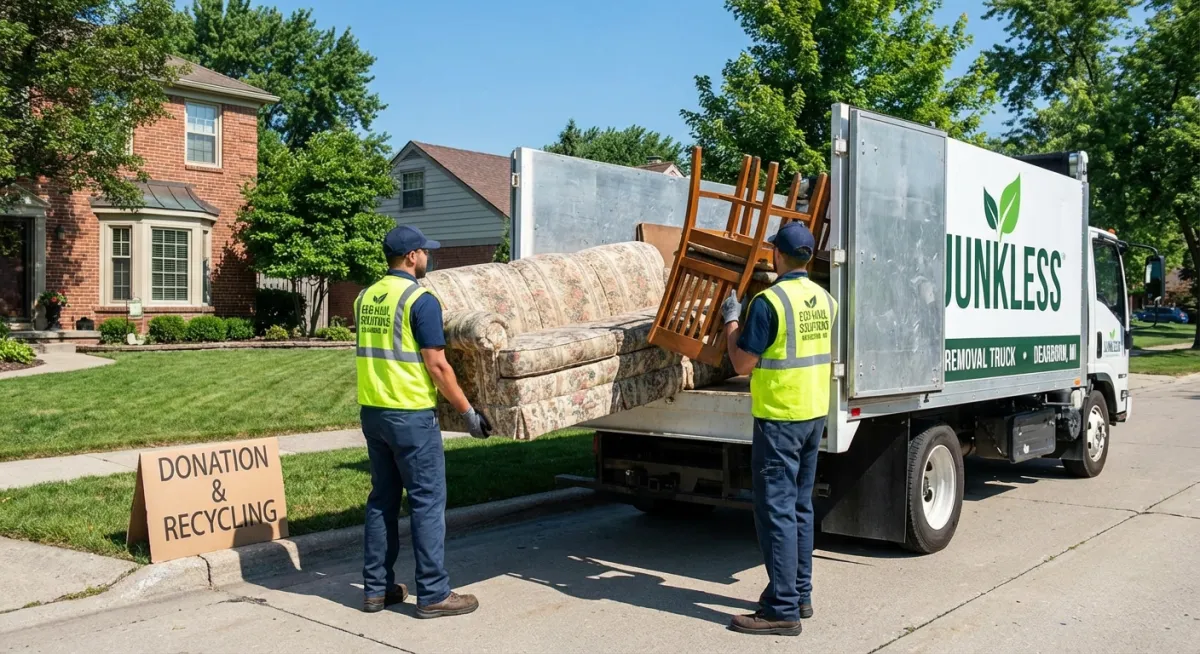 Professional Furniture Removal in Dearborn, MI: Stress-Free Decluttering with A&B Junk