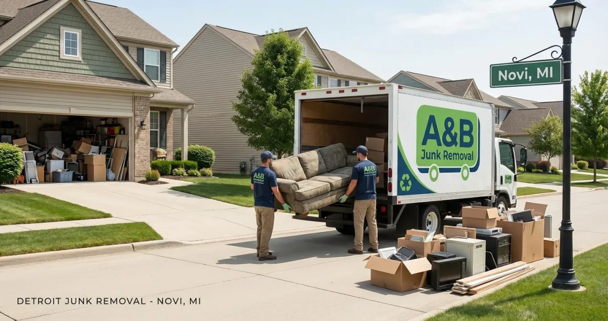 Declutter Your Life: Expert Junk Removal Services Now in Novi, MI!