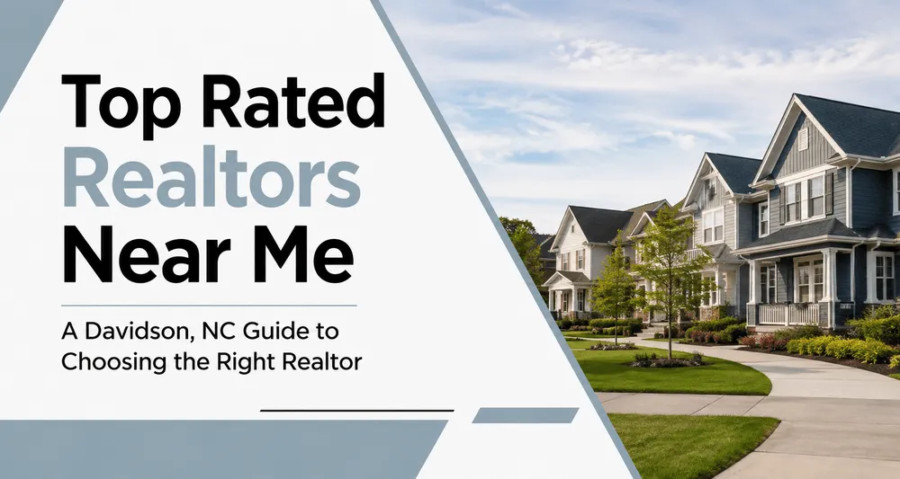 Top rated realtor helping home buyers and sellers in Davidson NC