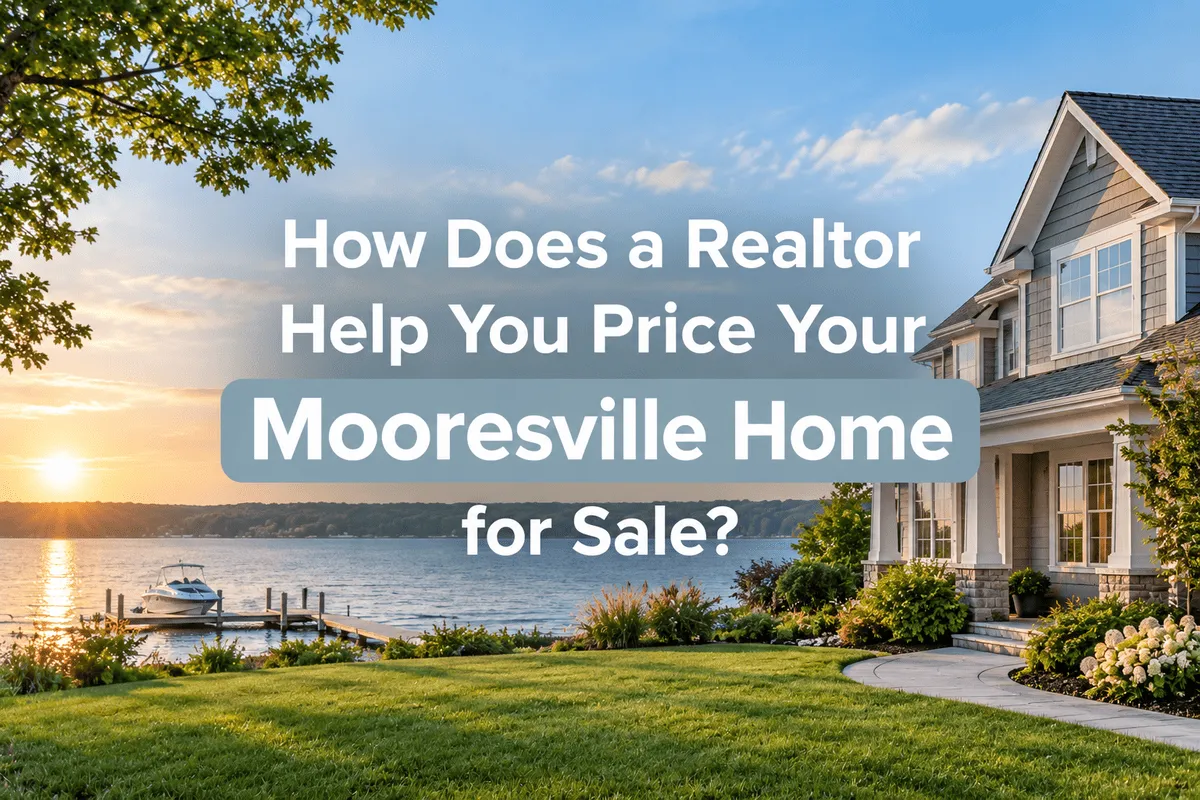 Realtor Pricing a Mooresville Home