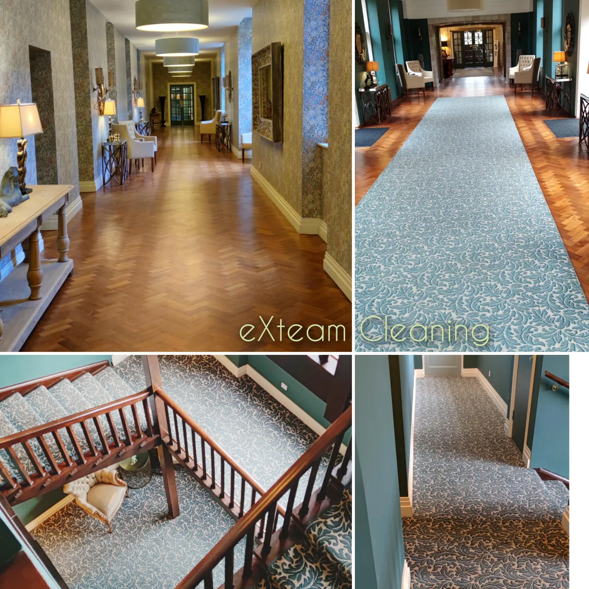 Deep carpet cleaning removing embedded dirt and residues