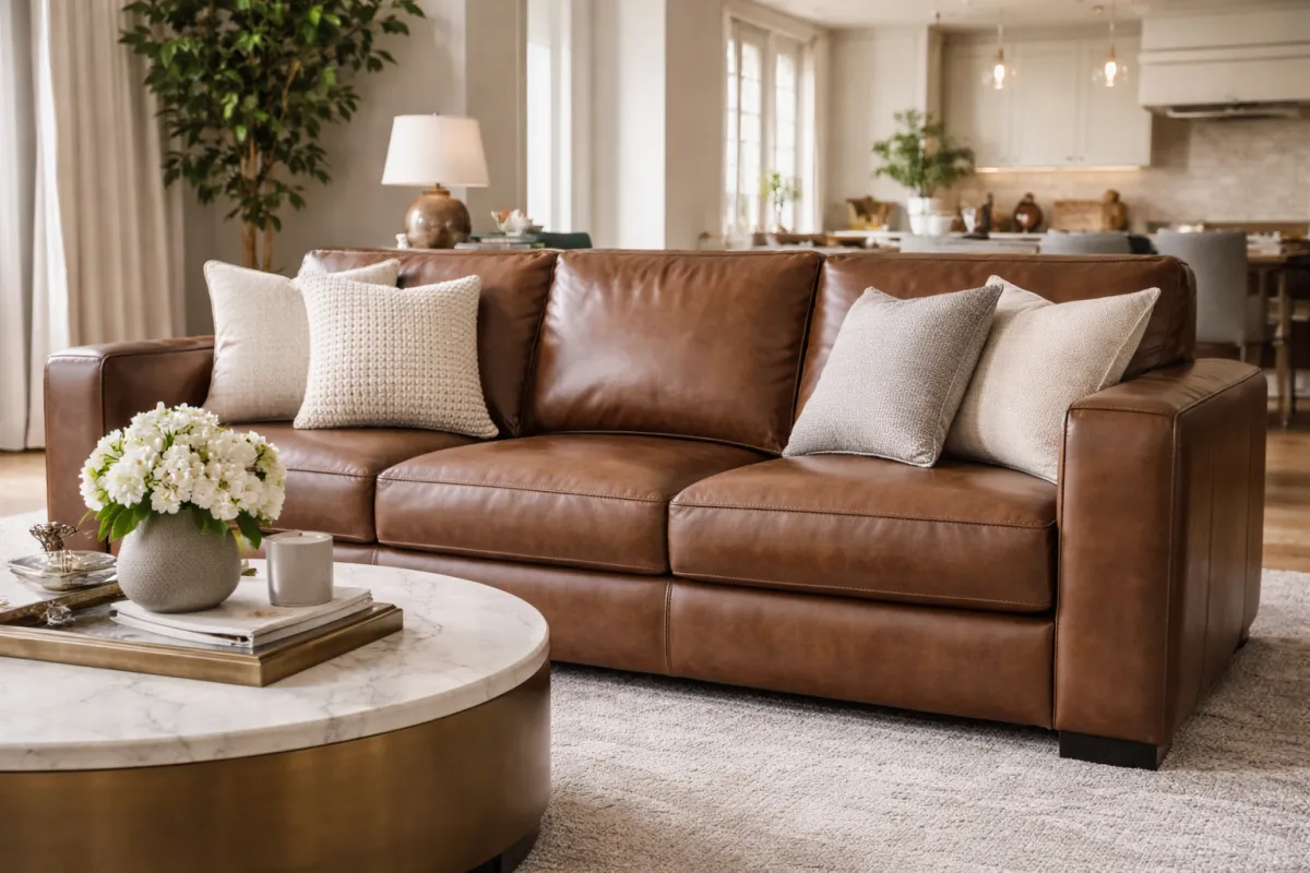 Leather-safe methods designed to clean without stripping or drying the finish.