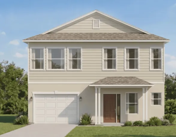 Exterior home rendering placeholder
