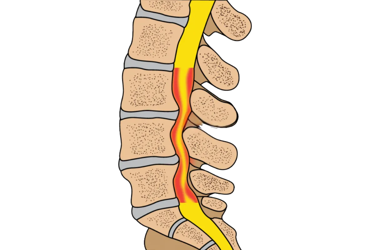 a person with a light in their head