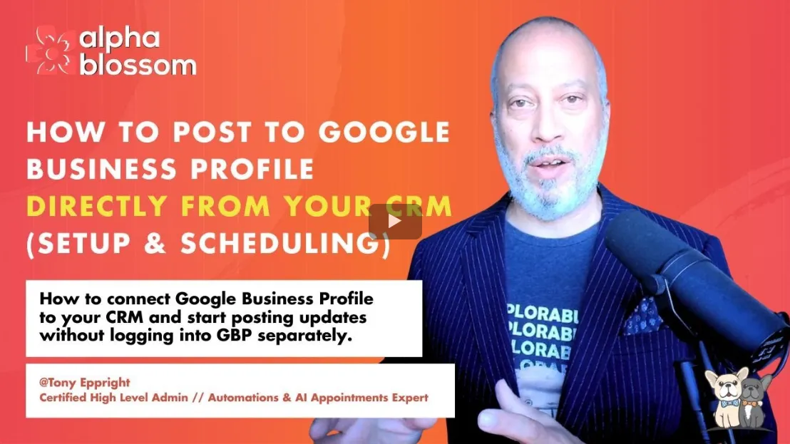 Post to Google Business Profile from CRM