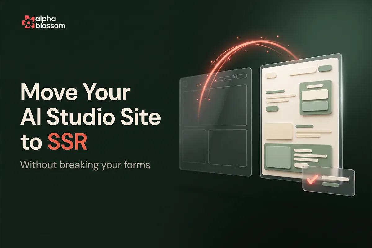 GoHighLevel AI Studio SSR: Migrate Without Breaking Forms