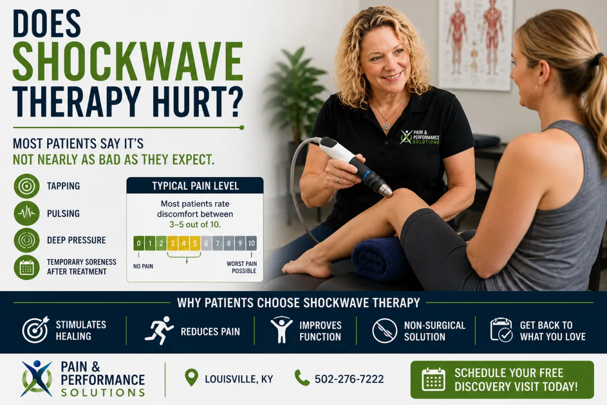 Does Shockwave Therapy Hurt? What Patients Need to Know