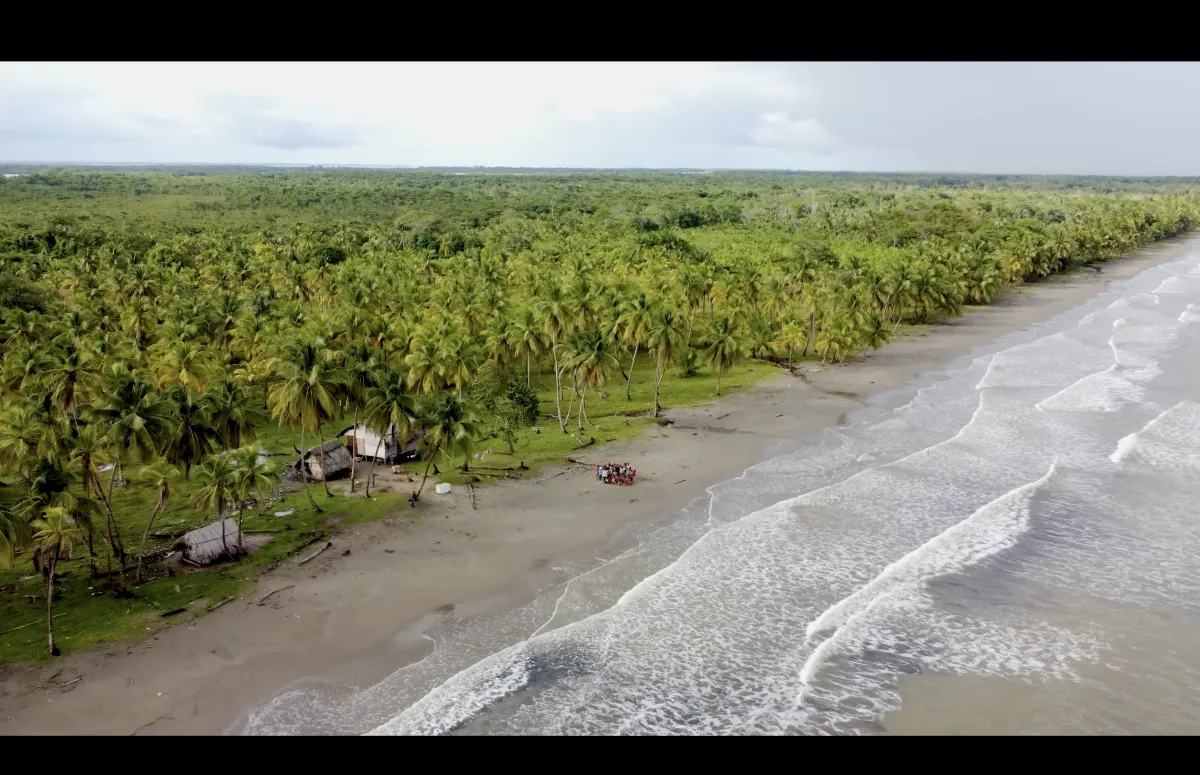 Remote beach in Nicaragua