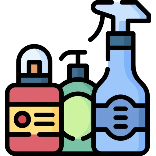 Application of Cleaning Solution