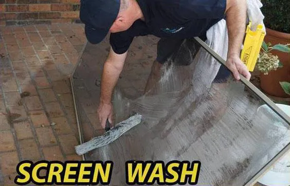 Screen washing in San Jose