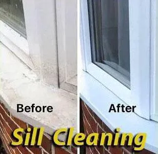 Sill cleaning in San Jose
