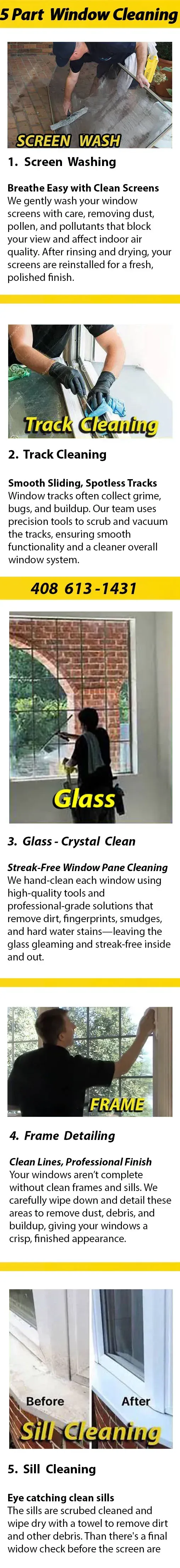 Window Glass cleaning in San Jose