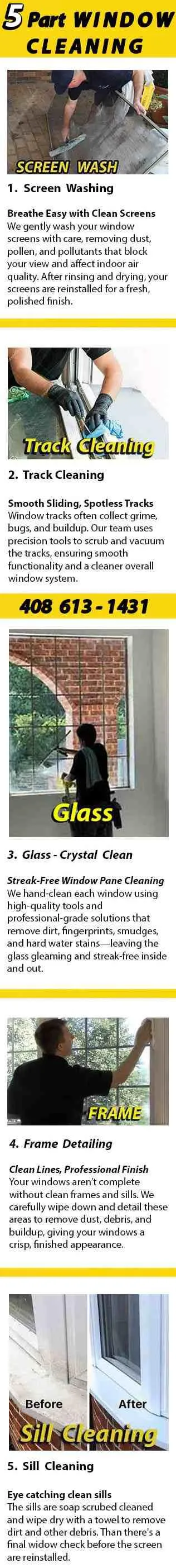 Window Glass cleaning in San Jose