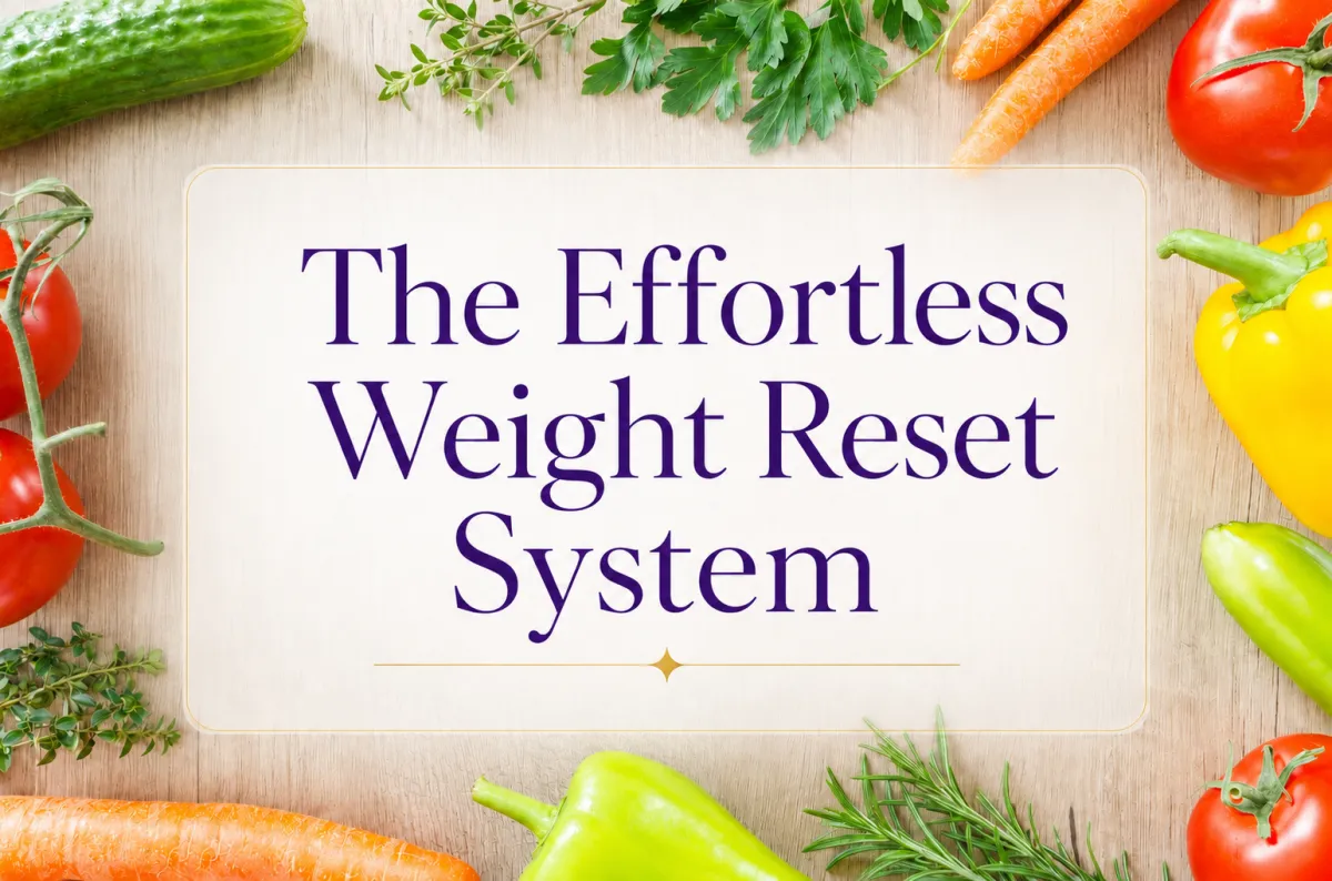 The Effortless Weight Reset System self-paced wellness course for women over 40