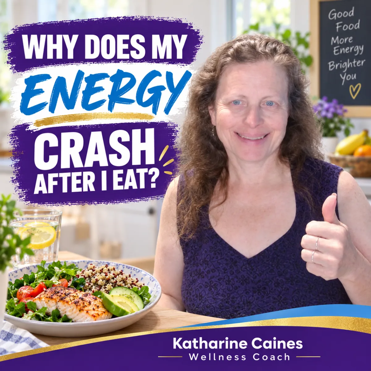 Why Your Energy Crashes After You Eat—and How to Fix It After 40