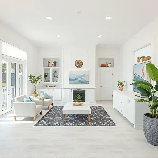 Home Remodeling in Riverview, FL showcasing modern kitchen and open living space designs.