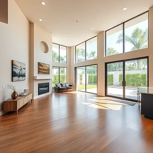 Modern remodeled home interior featuring stylish design elements and fresh finishes in Tampa, Florida.