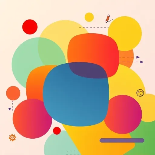 A vibrant abstract illustration representing addition design and planning, featuring overlapping geometric shapes such as circles, squares, and triangles integrated into a cohesive composition. Each shape contains bold, saturated ColorFieldPainting-style color blocks in fiery reds, calming blues, luminous yellows, and deep greens, creating an energetic yet harmonious visual rhythm. Delicate lines and subtle gradients within the shapes symbolize processes of planning and addition, with some shapes intersecting or merging to depict integration and growth. The soft gradient background transitions from muted pastels at the top to vivid, lively tones at the bottom, evoking structured creativity and optimistic progress. Playful, whimsical details like tiny doodles of pencils, gears, and blueprint icons are subtly scattered among the shapes, emphasizing design and strategic thinking with a fun twist. The scene depicts an idealized, simplified workspace with stylized drafting tables or floating platforms, enhanced by abstract tool and planning symbol motifs, adding depth and dynamism. Overall, the illustration embodies a ColorFieldPainting aesthetic—large color blocks and soothing yet stimulating ambiance—making it perfect for a blog cover about architectural, engineering, or creative project design and planning, presented in a modern, approachable style that inspires curiosity and innovation.