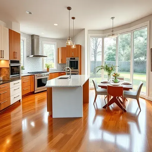 Stylish Citrus Park kitchen with quartz countertops, stainless steel appliances, and a warm, inviting atmosphere.