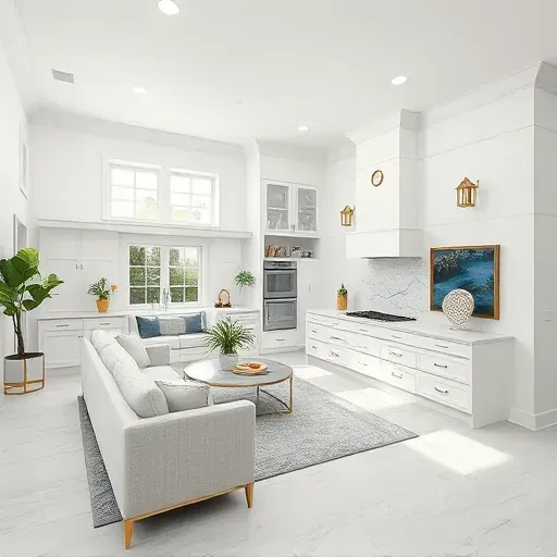 Home Remodeling in Apollo Beach FL showcasing before and after transformation of a living space.