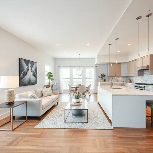 Home remodeling project in Tampa FL showcasing a beautifully designed interior with modern finishes.