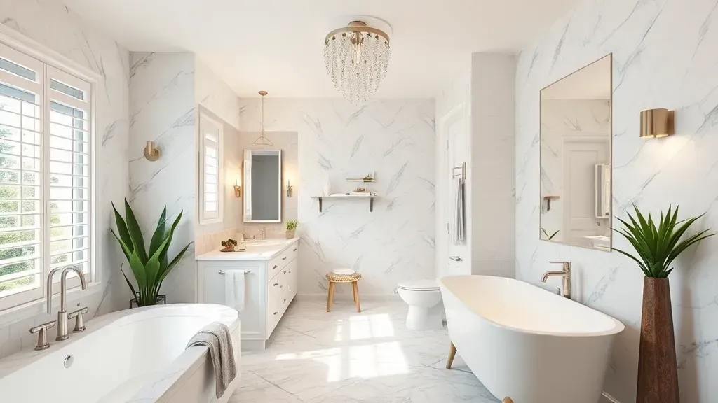 Bathroom Remodeling projects in Tampa FL showcasing modern designs and quality renovations.