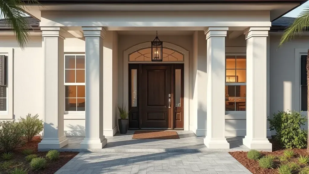 Entryway Additions projects in Tampa FL showcasing beautiful designs and modern architecture.