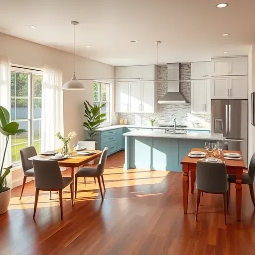 Modern kitchen remodel in Westchase, FL featuring elegant granite, custom cabinetry, and stylish decor in inviting space.
