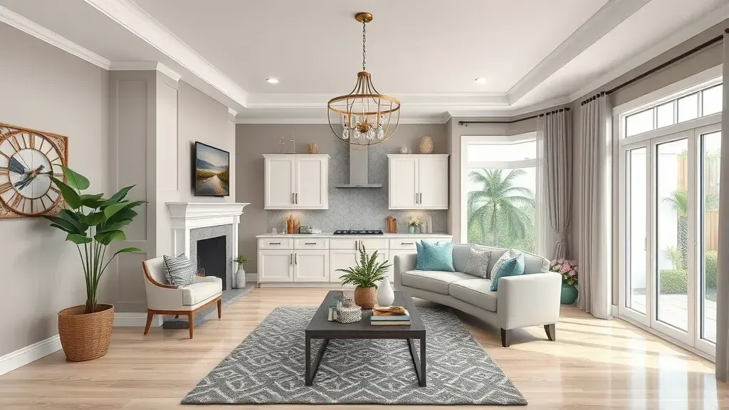 Home remodeling referral graphic featuring a scenic view of Tampa, FL, showcasing stunning residential designs.