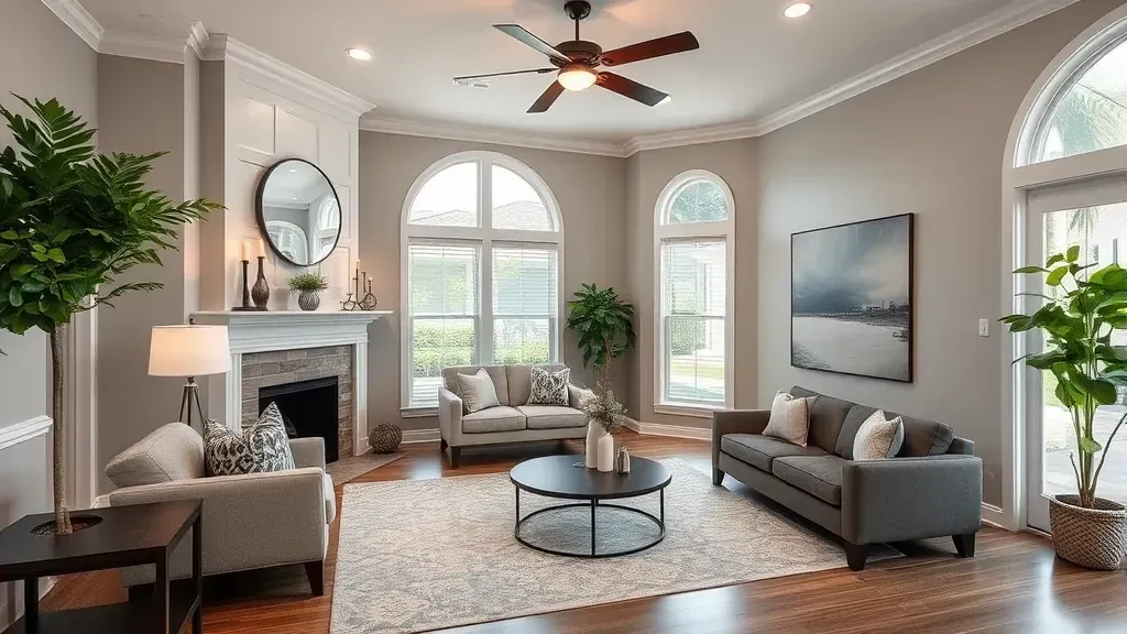 Family Room Additions projects in Tampa FL showcasing modern design and cozy living spaces.