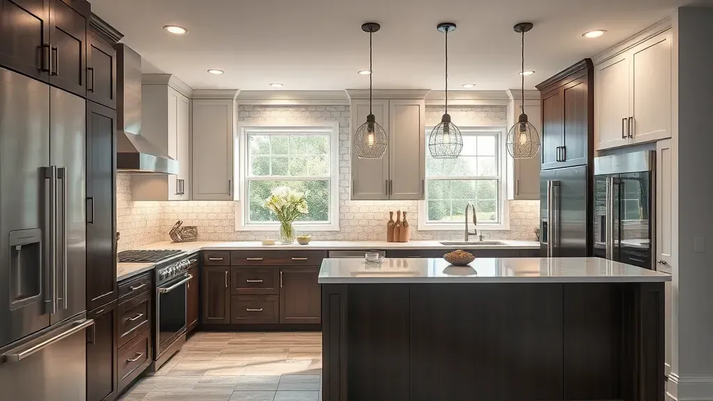 Kitchen remodeling project showcasing modern designs and renovations in Tampa, FL