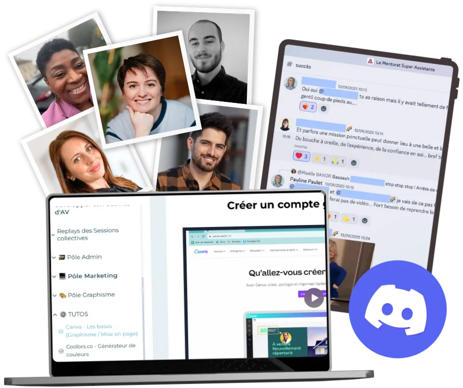 Le Mentorat Super Assistante – 12 mois d’accompagnement
