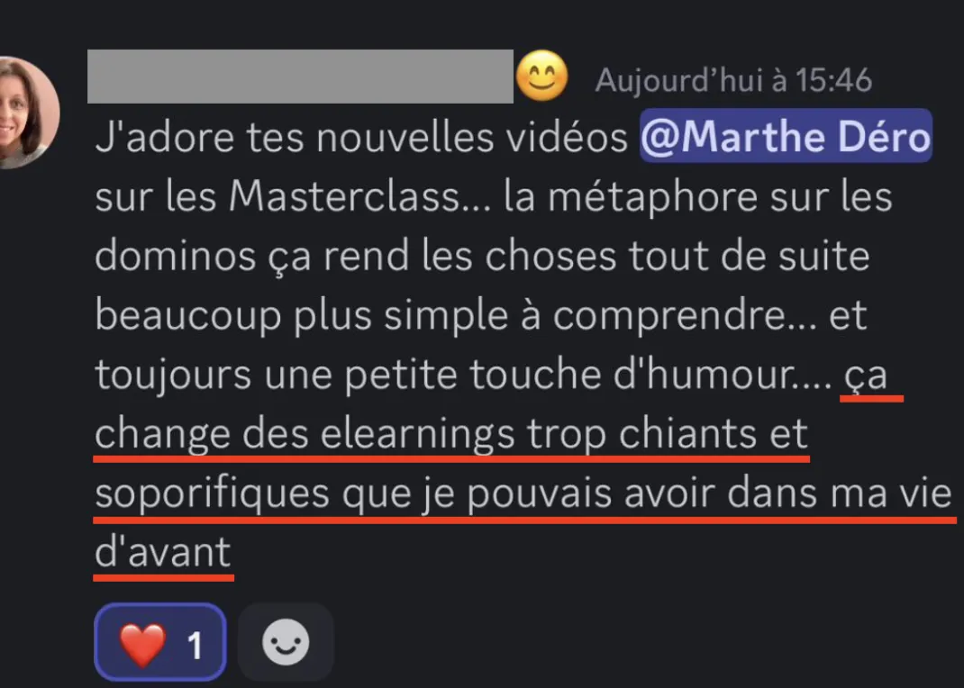 Témoignage du Mentorat Super Assistante - Anne-Sphie