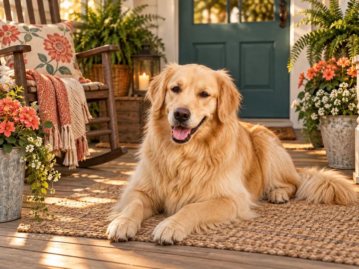 J.J., Aunt Frankie’s golden retriever