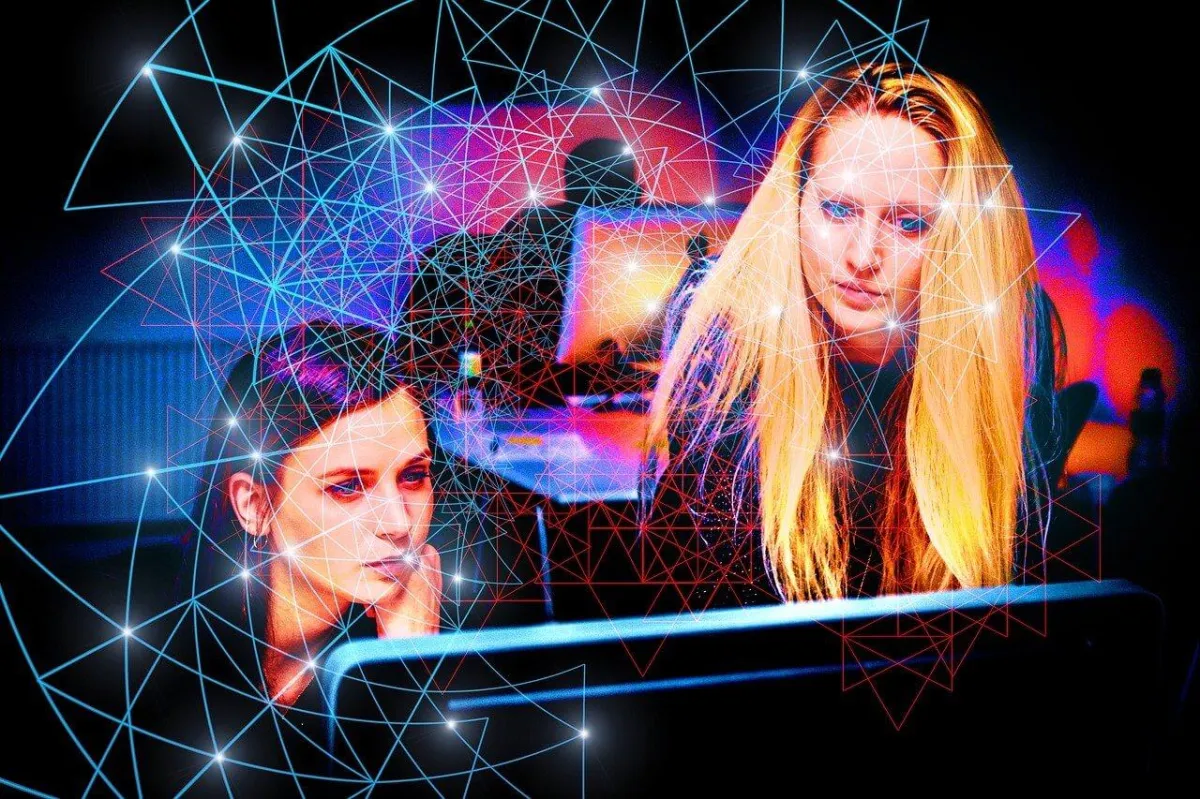 a row of cell phones sitting on top of a table