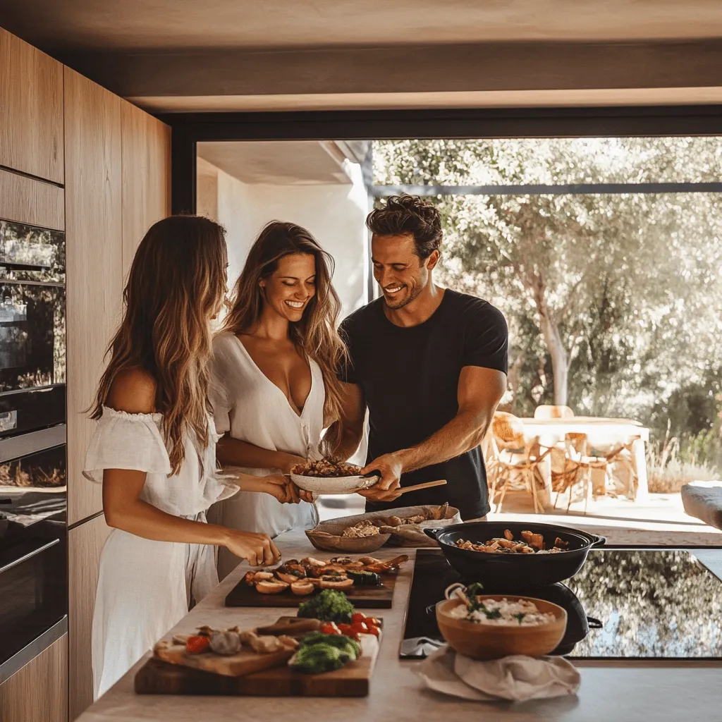 attractive young couple laughing - whats best for you?