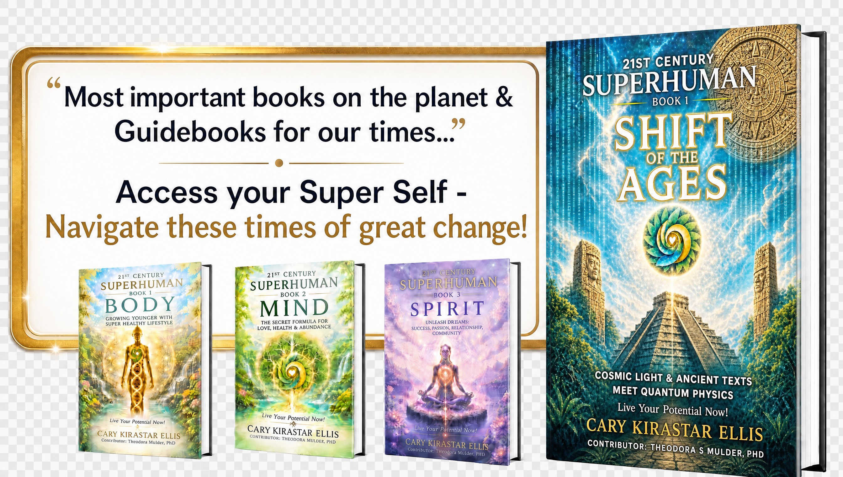 21st Century Superhuman Book 1-4