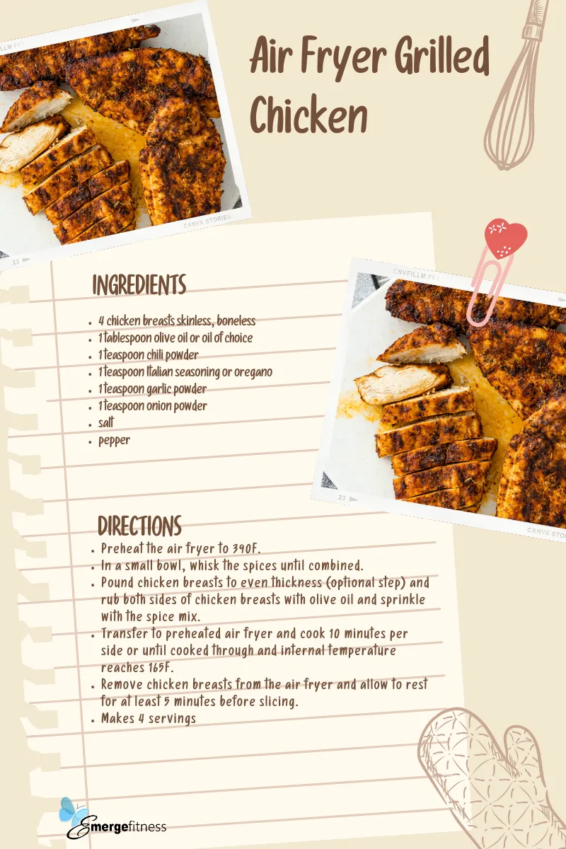 Recipe card preview - 5-Ingredient Sheet Pan Chicken