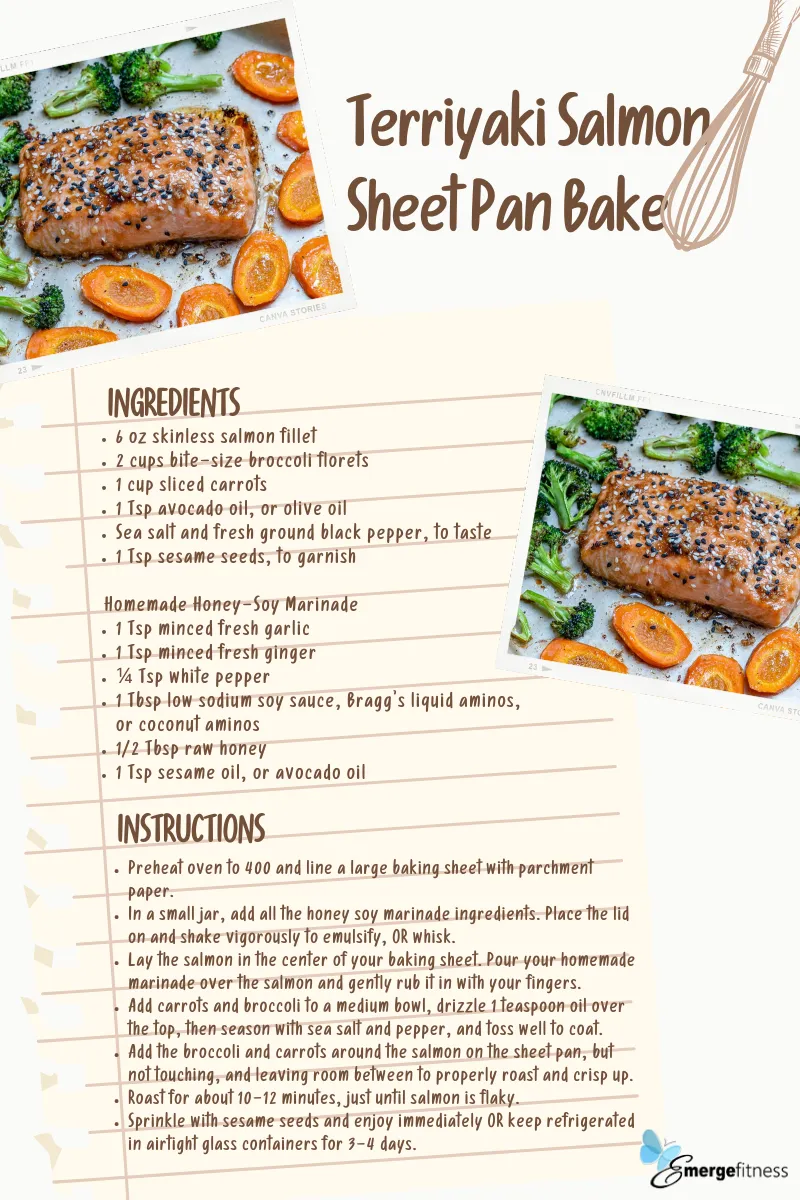 Recipe card preview - 5-Ingredient Sheet Pan Chicken